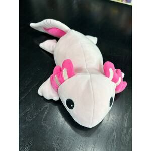 Fiesta Plush Toy- 2018 Axolotl- baby pink- 10.5 inches- great preowned